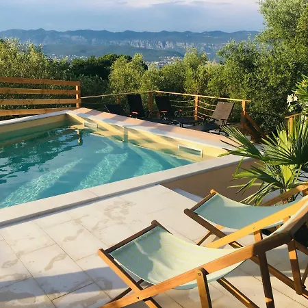 Seaview Anita With Two And Private Pool Villa *